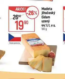 Globus Madeta ihočeský eidam uzený 44% nabídka