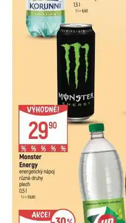 Globus Monster energy nabídka