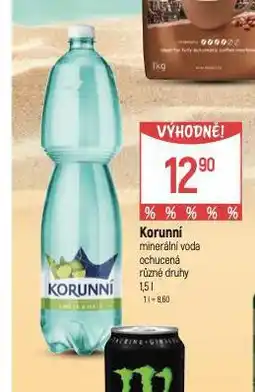 Globus Korunní ochucená nabídka