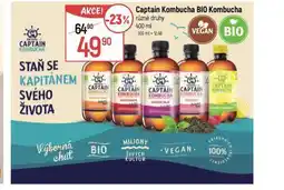 Globus Captain kombucha bio kombucha nabídka