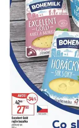 Globus Excelent gold ryjče bazalka plátkový sýr nabídka