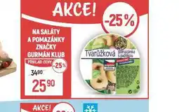 Globus Saláty a pomazánky nabídka