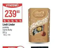 Globus Lindt lindor nabídka