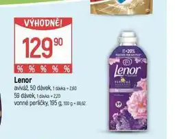 Globus Lenor aviváž nabídka