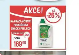 Globus Feel eco prací a čistící prostředky nabídka