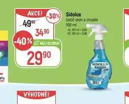 Globus Sidolux čistič oken a zrcadel nabídka