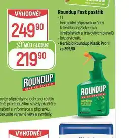 Globus Roundop fast postřik nabídka