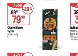 Globus Cibule bistro vývar nabídka