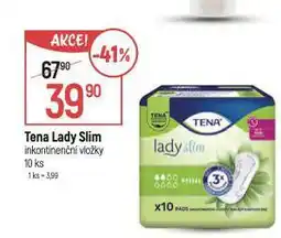 Globus Tena lady slim inkontinenční vložky nabídka