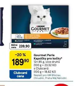 Tesco Gourmet perle kapsičky pro kočky nabídka