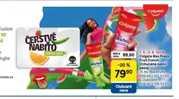 Tesco Colgate max fresh fruit fusion ochucená zubní pasta nabídka