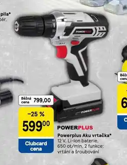 Pwerplus aku vrtačka