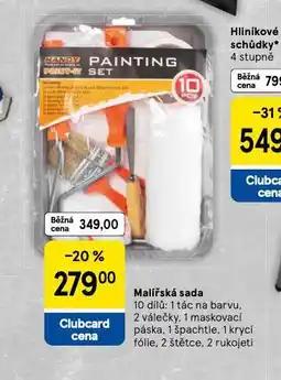 Tesco Malířská sada nabídka