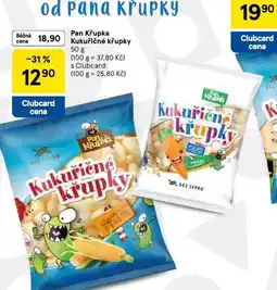Tesco Pan křupka kukuřičné křupky nabídka