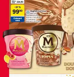 Tesco Magnum zmrzlina nabídka