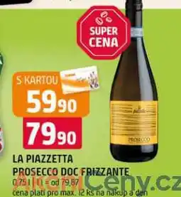 Terno La plaszzetta prosecco doc frizzante 0,75l nabídka