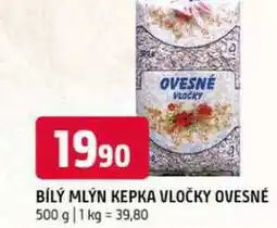 Terno Bílý mlýn kepka vločky vločky ovesné 500 g nabídka