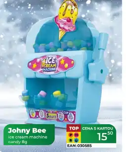 Tamda Foods Johny Bee ice cream machine candy nabídka