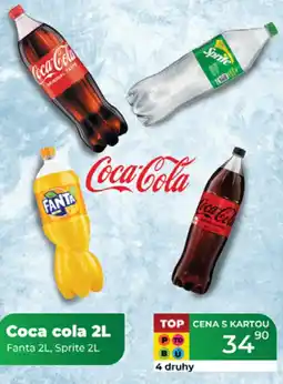 Tamda Foods Coca cola Fanta, Sprite nabídka