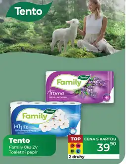 Tamda Foods Tento Family 8ks 2V Toaletní papír nabídka