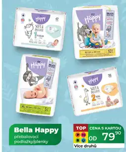 Tamda Foods Bella Happy přebalovací podložky/plenky nabídka