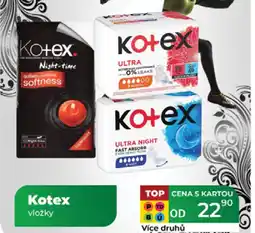 Tamda Foods Kotex vložky nabídka