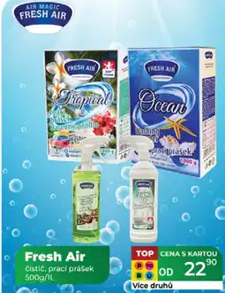 Tamda Foods Fresh Air čistič, prací prášek nabídka