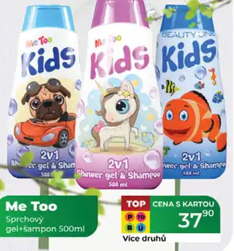Tamda Foods Me Too Sprchový gel+šampon nabídka