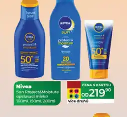 Tamda Foods Nivea Sun Protect&Moisture opalovací mléko nabídka