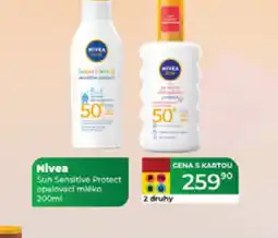 Tamda Foods Nivea Sun Sensitive Protect opalovací mléko nabídka