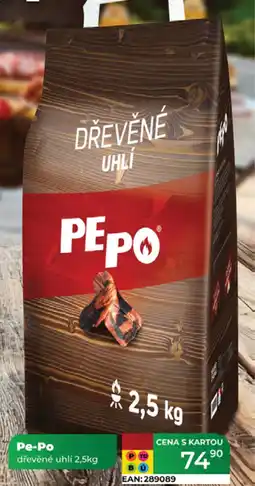 Pe-Po dřevěné uhlí