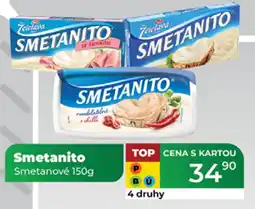 Tamda Foods Smetanito Smetanové nabídka