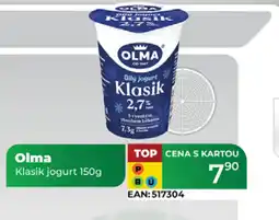 Tamda Foods OLMA Klasik jogurt nabídka