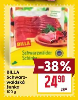 Billa BILLA Schwarz- waldská šunka nabídka