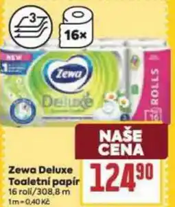 Billa Zewa Deluxe Toaletní papír nabídka
