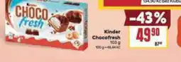 Billa Kinder Chocofresh nabídka