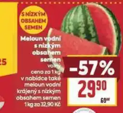 Billa Meloun vodní s nízkým obsahem semen nabídka