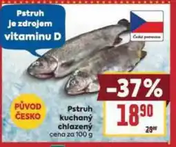 Billa Pstruh kuchaný chlazený nabídka