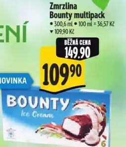 Albert Zmrzlina Bounty multipack nabídka