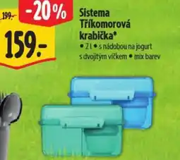 Albert Sistema Tříkomorová krabička nabídka