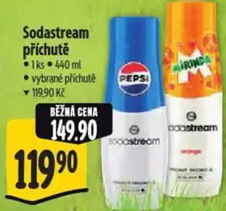 Albert Sodastream příchutě nabídka