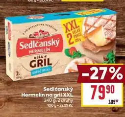 Billa Sedlčanský Hermelín na gril XXL 240 g nabídka