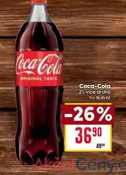 Billa Coca-Cola 2l nabídka