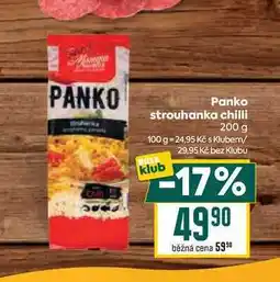 Billa Panko strouhanka chilli 200 g nabídka