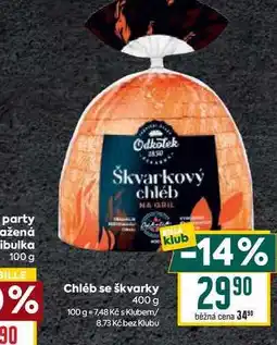 Billa Chléb se škvarky 400 g nabídka