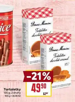 Billa Tartaletky 135 g nabídka