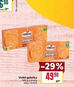 Billa Velké galetky 150 g nabídka