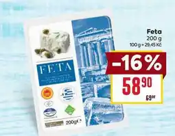 Billa Feta 200 g nabídka