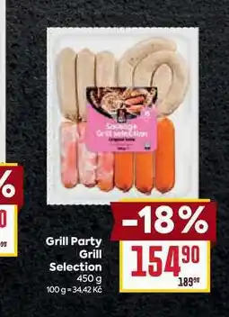 Billa Grill Party Grill Selection 450 g nabídka