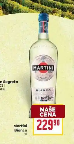 Billa Martini Bianco 1l nabídka